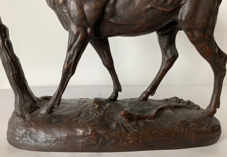 BRONZE IBEX