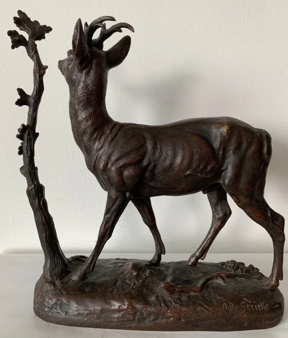 BRONZE IBEX