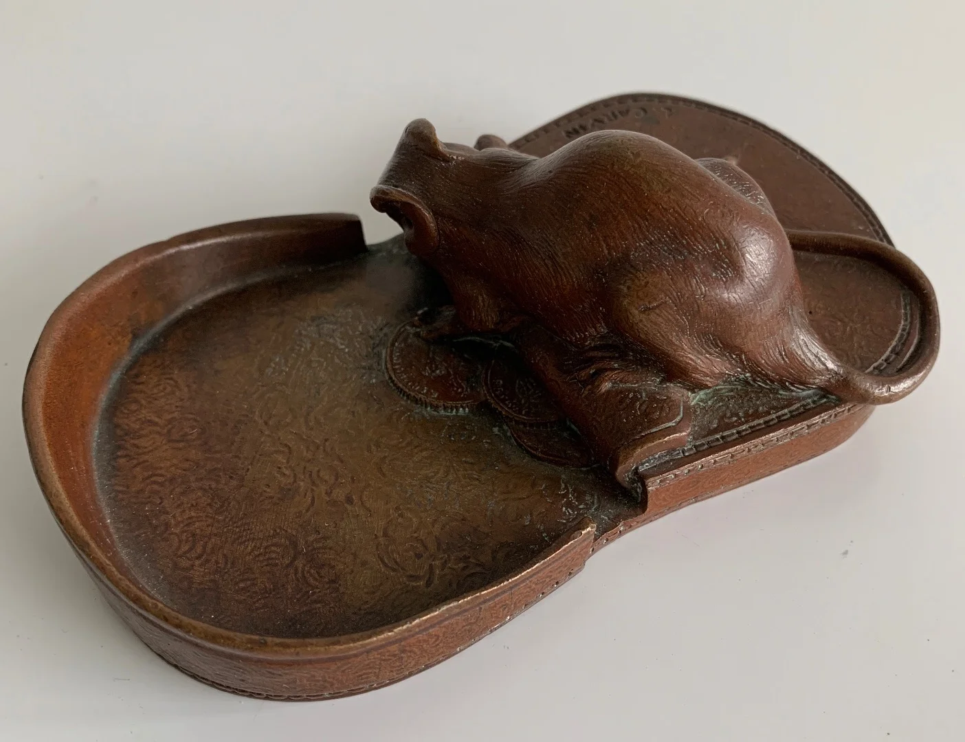 Petite Souris, sculpture en bronze