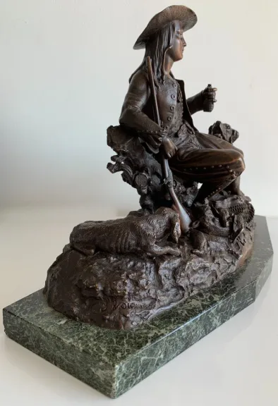 BRONS SCULPTUUR ondertekend MOIGNIEZ
