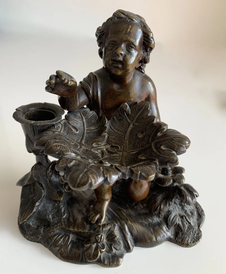 BRONZE-PUTTO