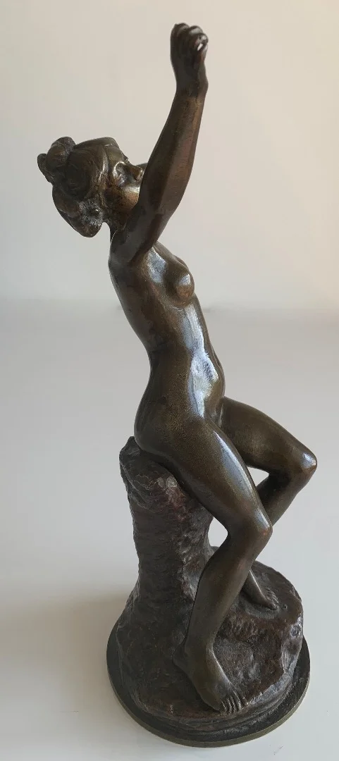 BRONZE signed H. GALY