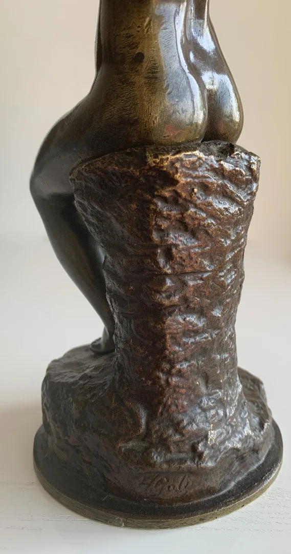 BRONZE signed H. GALY