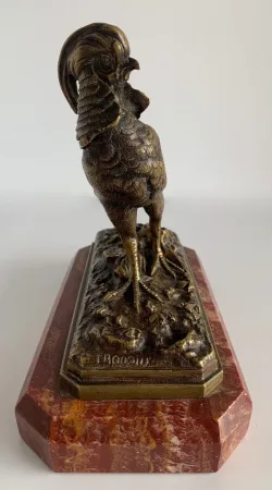 Le faisan doré , Sujet en bronze animalier,