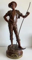 Bronze , Le Soir Signé Debut
