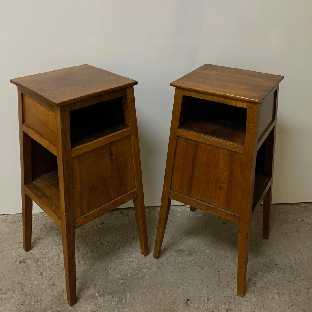 PAIR OF BEDSIDE TABLES
