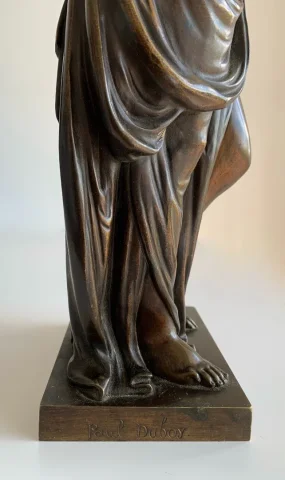 Diane Chasseresse , Bronze Signé Paul Duboy