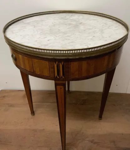 LOUIS XVI STIJL BOUILLOTTE TAFEL