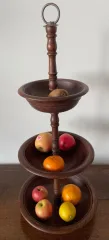 Corbeille à Fruits En Bois D Olivier -
