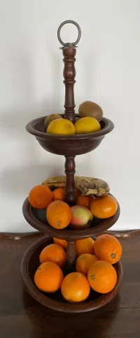 Corbeille à Fruits En Bois D Olivier -