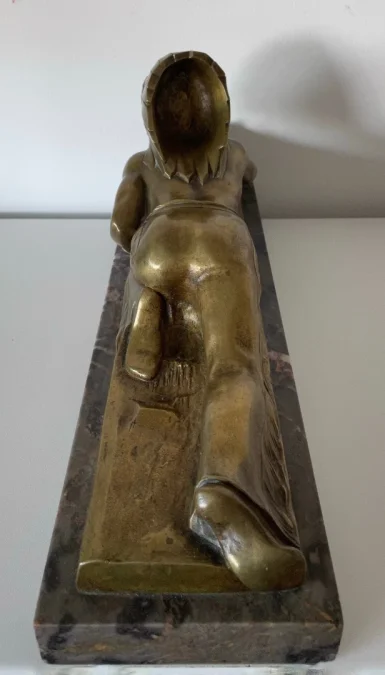 BRONZE INDIAN signed GUIDO
