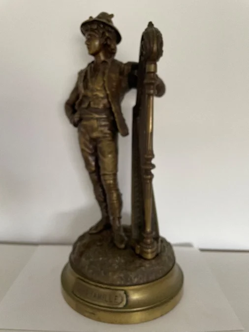 BRONZE SCULPTURE signed C. ANFRIE