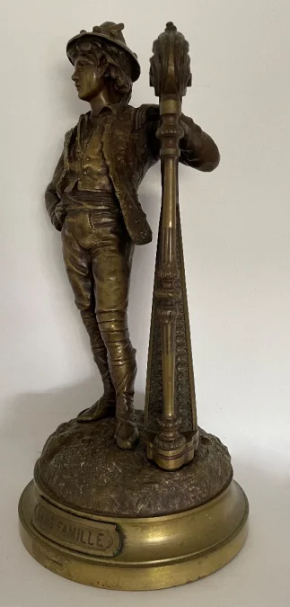 BRONZE SCULPTURE signed C. ANFRIE