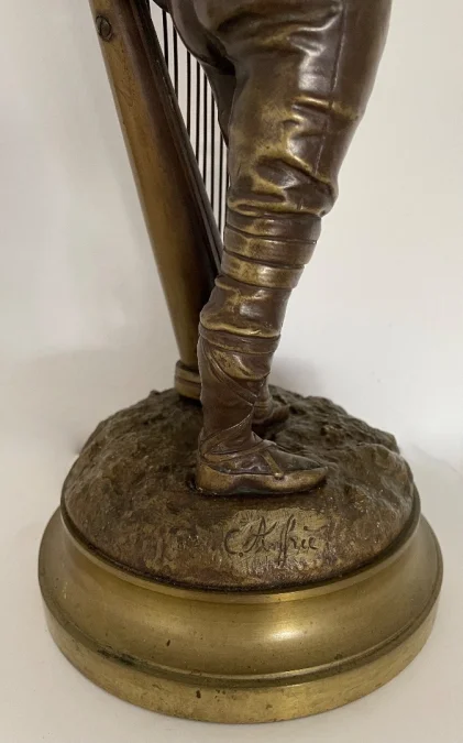 BRONZE SCULPTURE signed C. ANFRIE