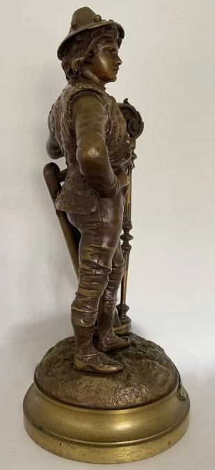 BRONZE SCULPTURE signed C. ANFRIE