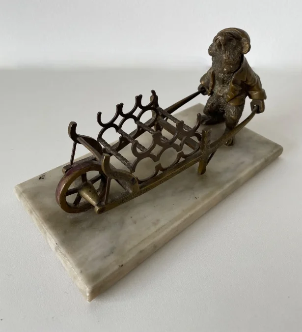 ZIGARRENSTÄNDER AUS BRONZE