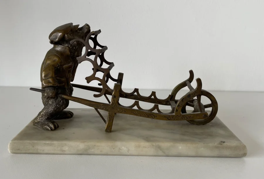 ZIGARRENSTÄNDER AUS BRONZE