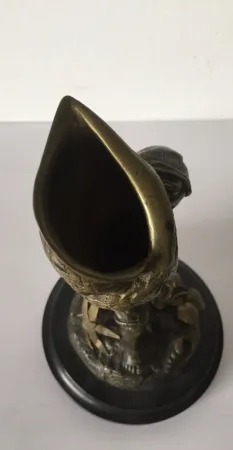 L Enfant Et Le Coquillage , Sujet En Bronze