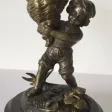 L Enfant Et Le Coquillage , Sujet En Bronze