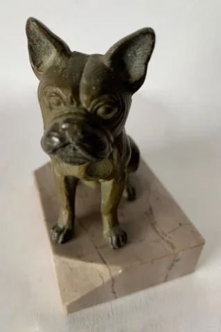 SPELTER-BULLDOGGE