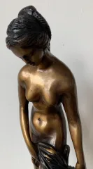 Allégorie Venus Au Bain , Sujet En Bronze