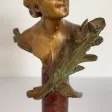 Papillon , petite Sculpture en régule Signée Fabreuil
