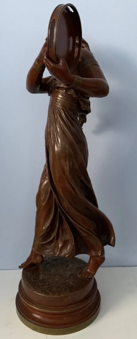 BRONZESTATUETTE signiert BOURGEOIS