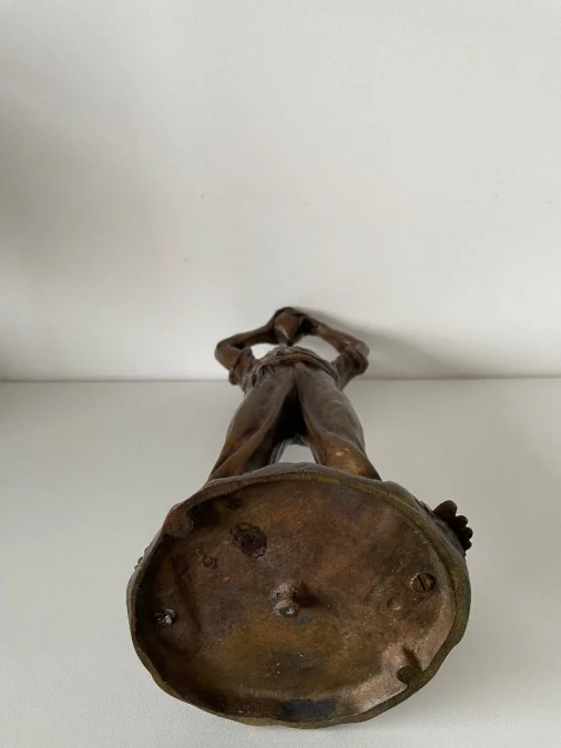 Buveur à La Gourde , Bronze Signé Bofill
