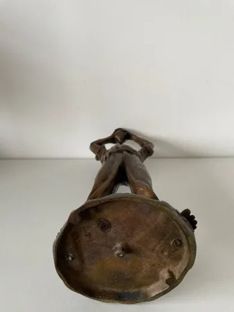 Buveur à La Gourde , Bronze Signé Bofill