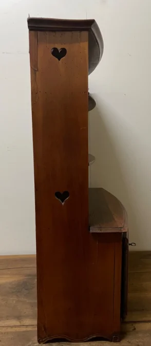 Petit Meuble Vaisselier à Suspendre en merisier