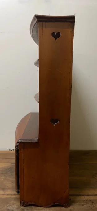 Petit Meuble Vaisselier à Suspendre en merisier