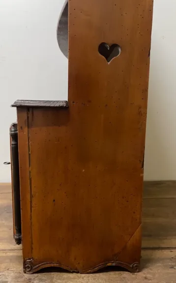 Petit Meuble Vaisselier à Suspendre en merisier