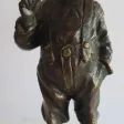Le Petit Fumeur , Sujet En Bronze