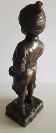 Le Petit Fumeur , Sujet En Bronze