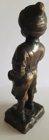 Le Petit Fumeur , Sujet En Bronze