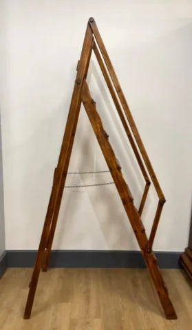 Escabeau De Bibliothèque Pliant