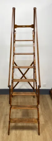 Escabeau De Bibliothèque Pliant