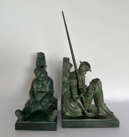Don Quichotte Et Sancho Pancha , Serre Livres Signés Janle ( Max le Verrier )