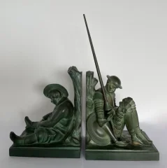 BOOKENDS signed SANCHO PANCHA JANLE