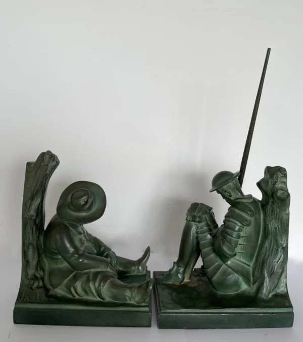 Don Quichotte Et Sancho Pancha , Serre Livres Signés Janle ( Max le Verrier )