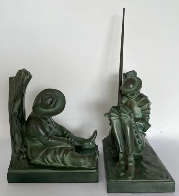 Don Quichotte Et Sancho Pancha , Serre Livres Signés Janle ( Max le Verrier )