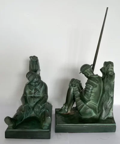 BOOKENDS signed SANCHO PANCHA JANLE