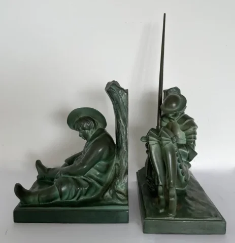 BOOKENDS signed SANCHO PANCHA JANLE