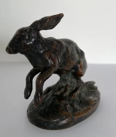 BRONZEHASE signiert VIDAL L'AVEUGLE