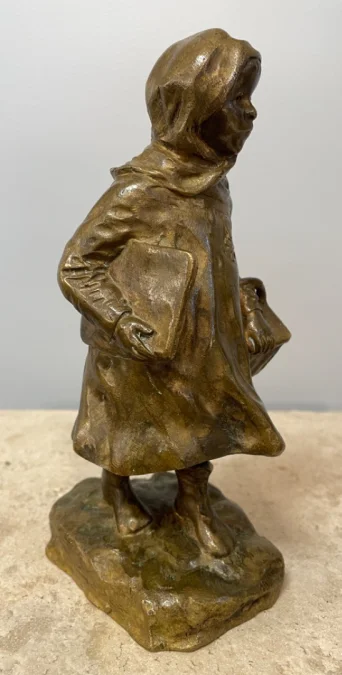 Little Schoolgirl Lorraine , Bronze Subject