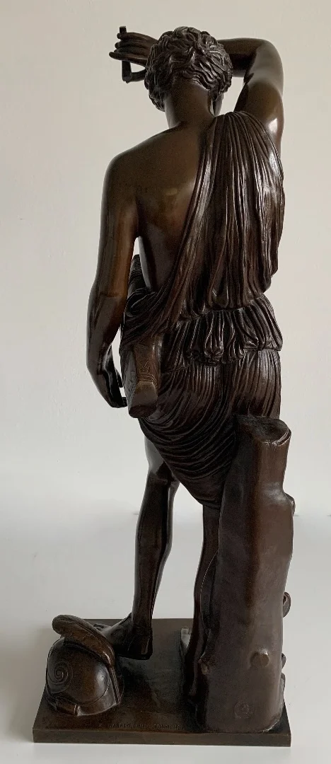 Amazone Blessée , sculpture En Bronze Fondeur Barbedienne