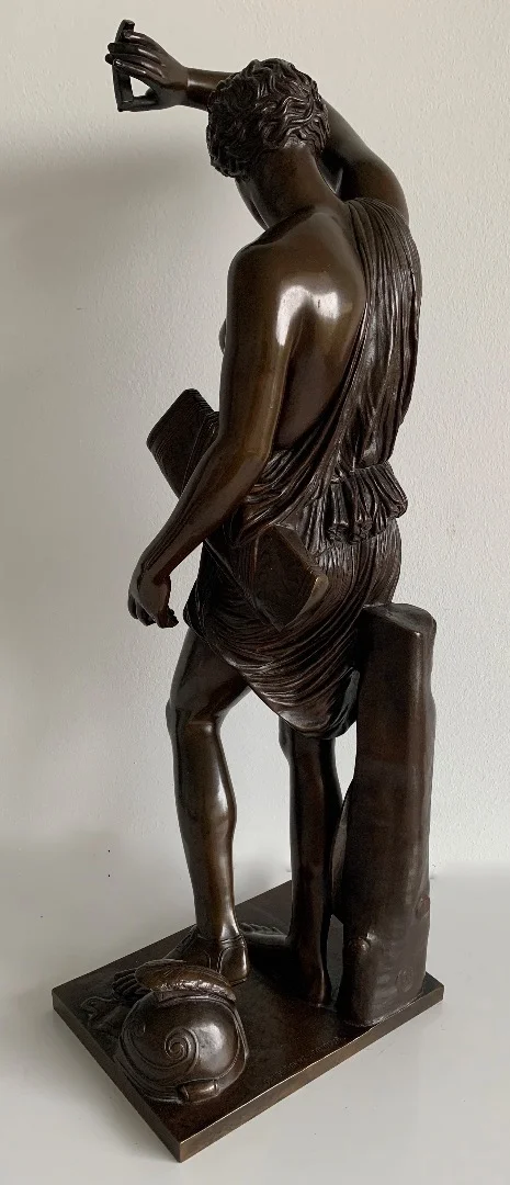 Amazone Blessée , sculpture En Bronze Fondeur Barbedienne