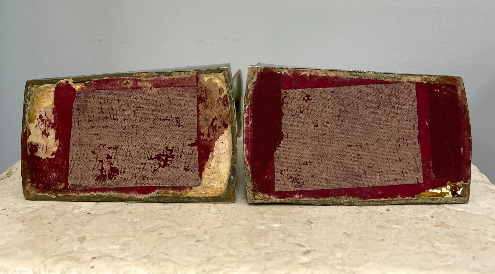 Bronze Bookends Signed Rischmann