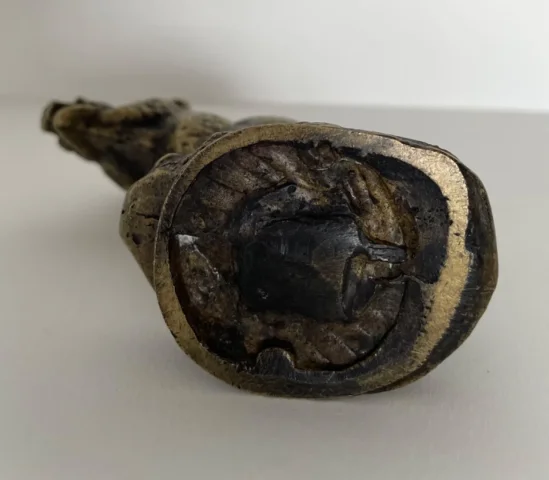 Mascotte En Bronze Représentant Un Sanglier