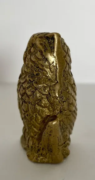 Sujet en bronze représentant une chouette